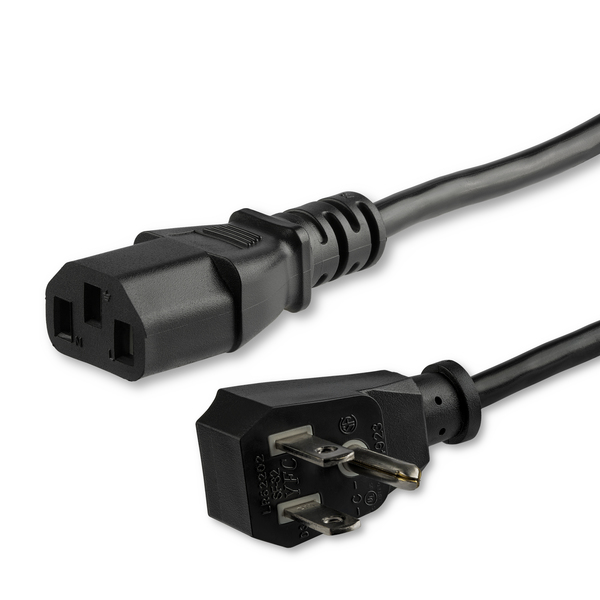 Startech.Com 6ft Power Cord - Flat NEMA 5-15P to C13 PXTF1016